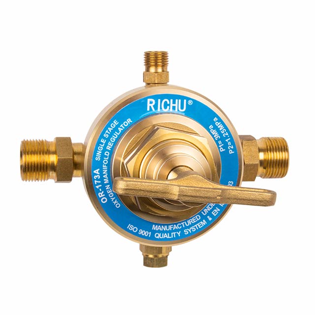 High Pressure Large Flow Regulator For HVAC,Purging,Laser and Testing Made By Solid Brass